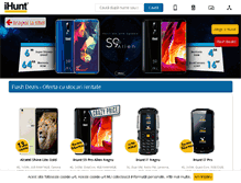 Tablet Screenshot of ihunt.ro