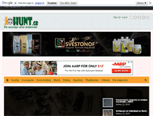 Tablet Screenshot of ihunt.gr